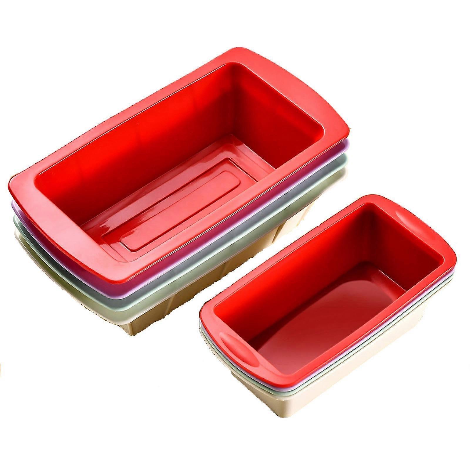 8Piece Silicone Baking Molds Set for Cakes, Bread, Toast, Home Baking and Pastry Classes