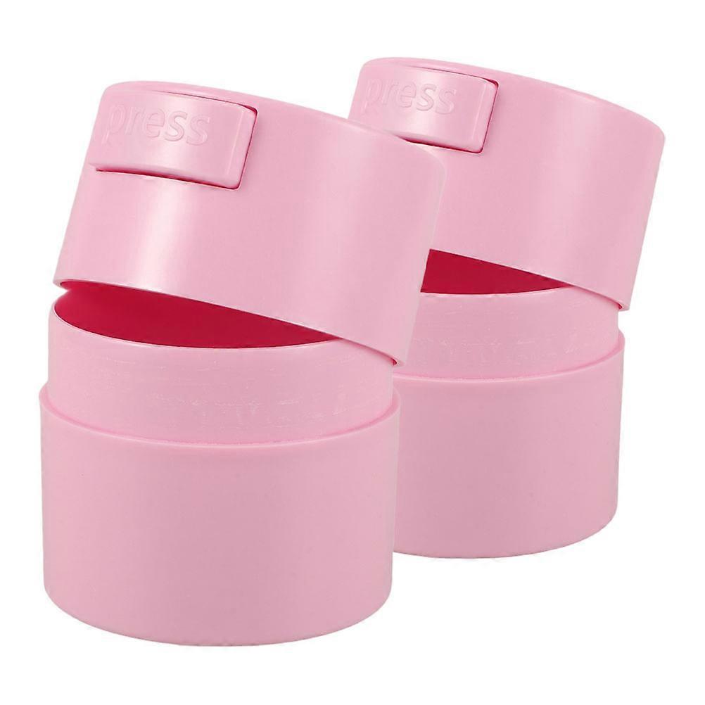 Vacuum Sealed Lash Glue Container for Storage 2Pcs Leakproof Lash Extension Jar