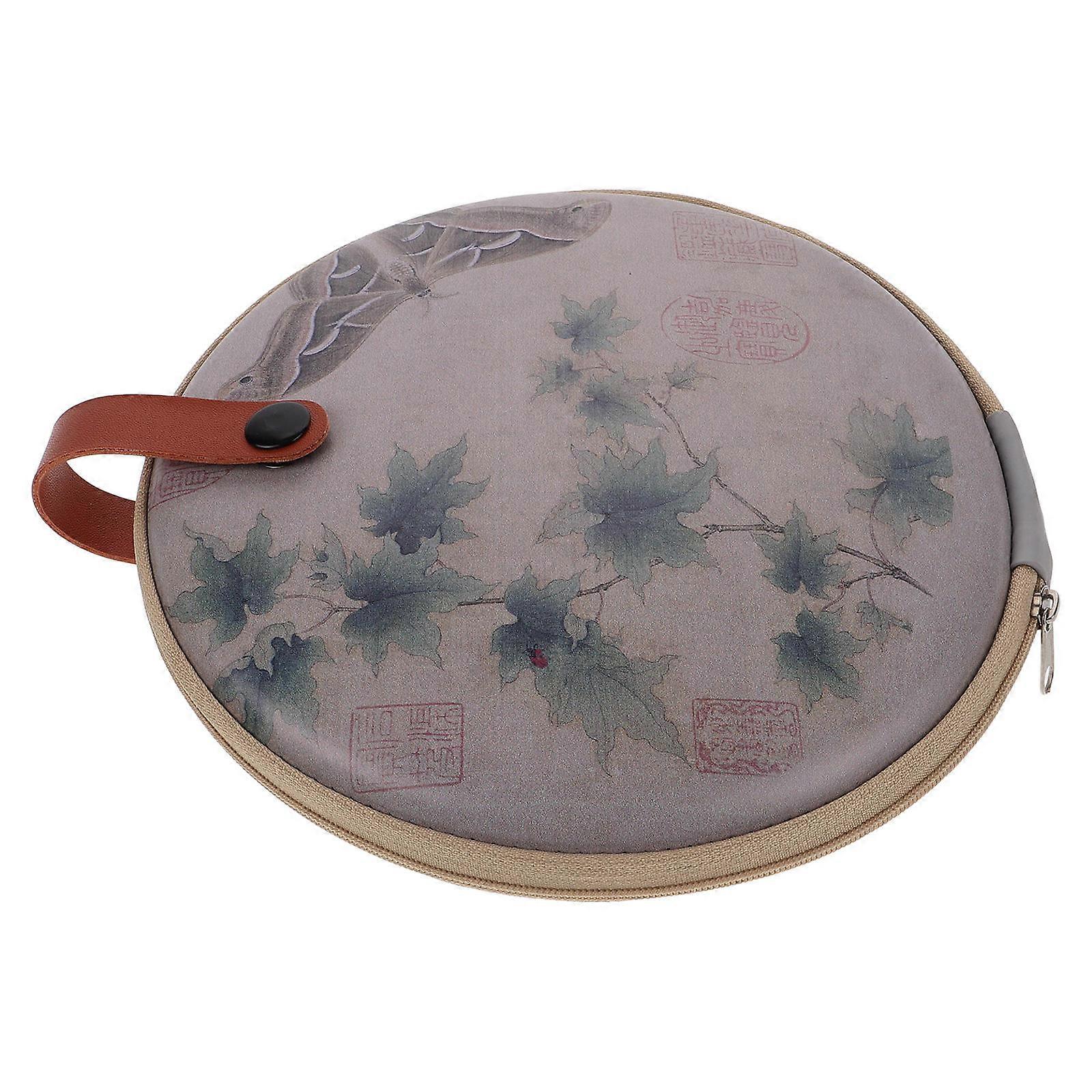 Multi-functional Tea Cake Storage Bag For Tea Enthusiasts Travel Hand Sewing Craftsmanship Rectangular 1Pcs