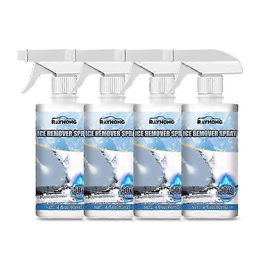 1-5x Winter Car Windshield Deicing Agent, Window Specific Deicing Agent, Icing, Frost, And Snow Removal Agent Strong Power
