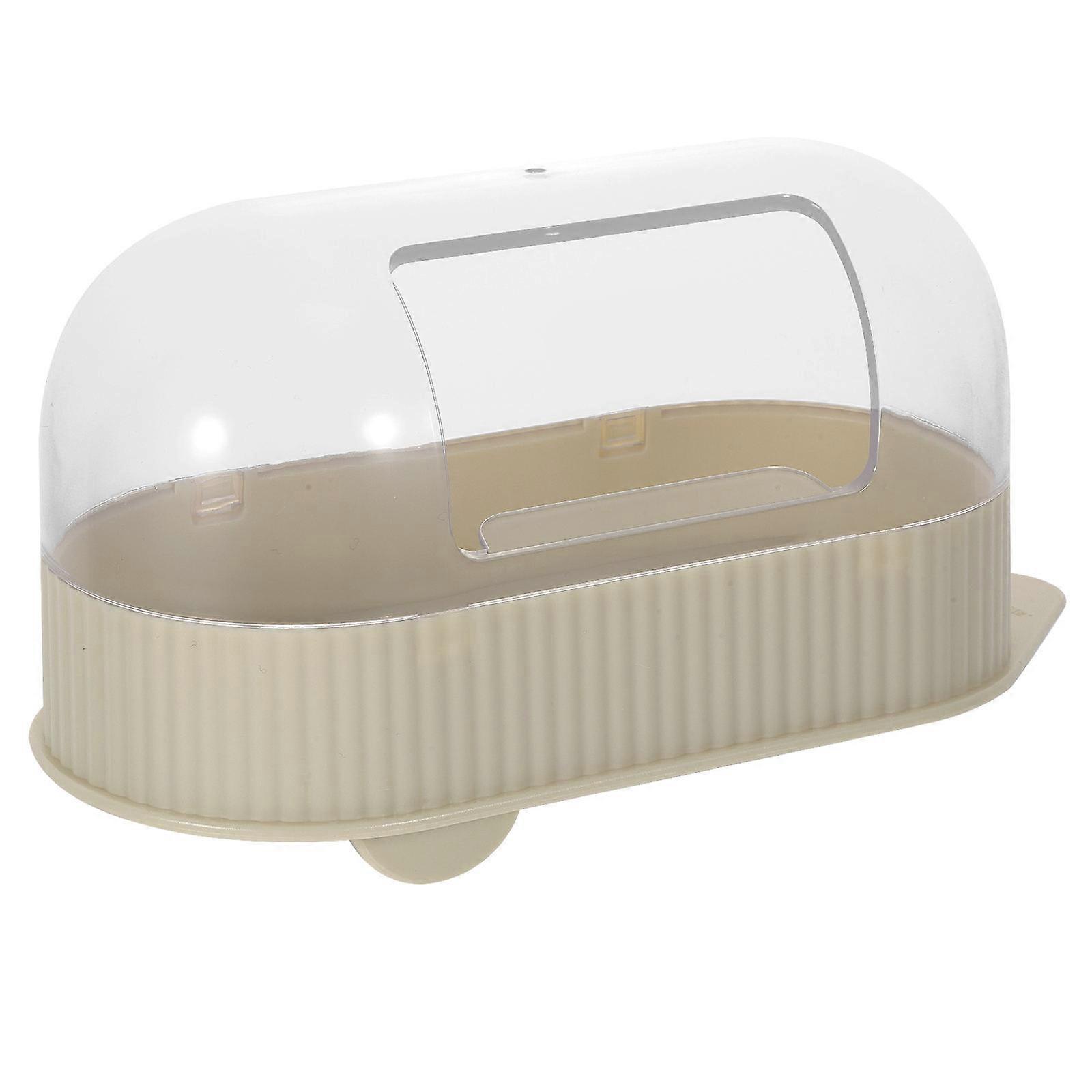 Hamster Sand Bath Container Small Pet Bathroom for Cleaning 5Pcs