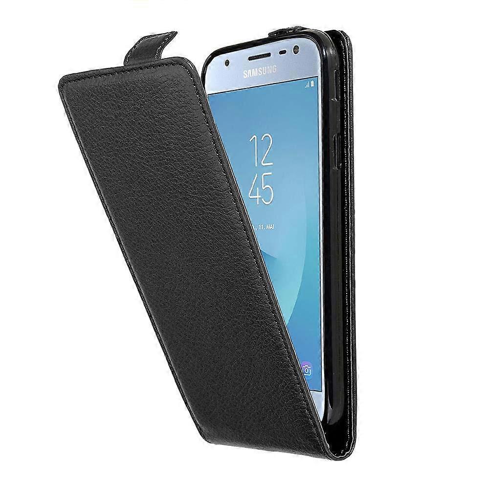 Samsung Galaxy J3 2017 Flip Case - met getextureerd oppervlak