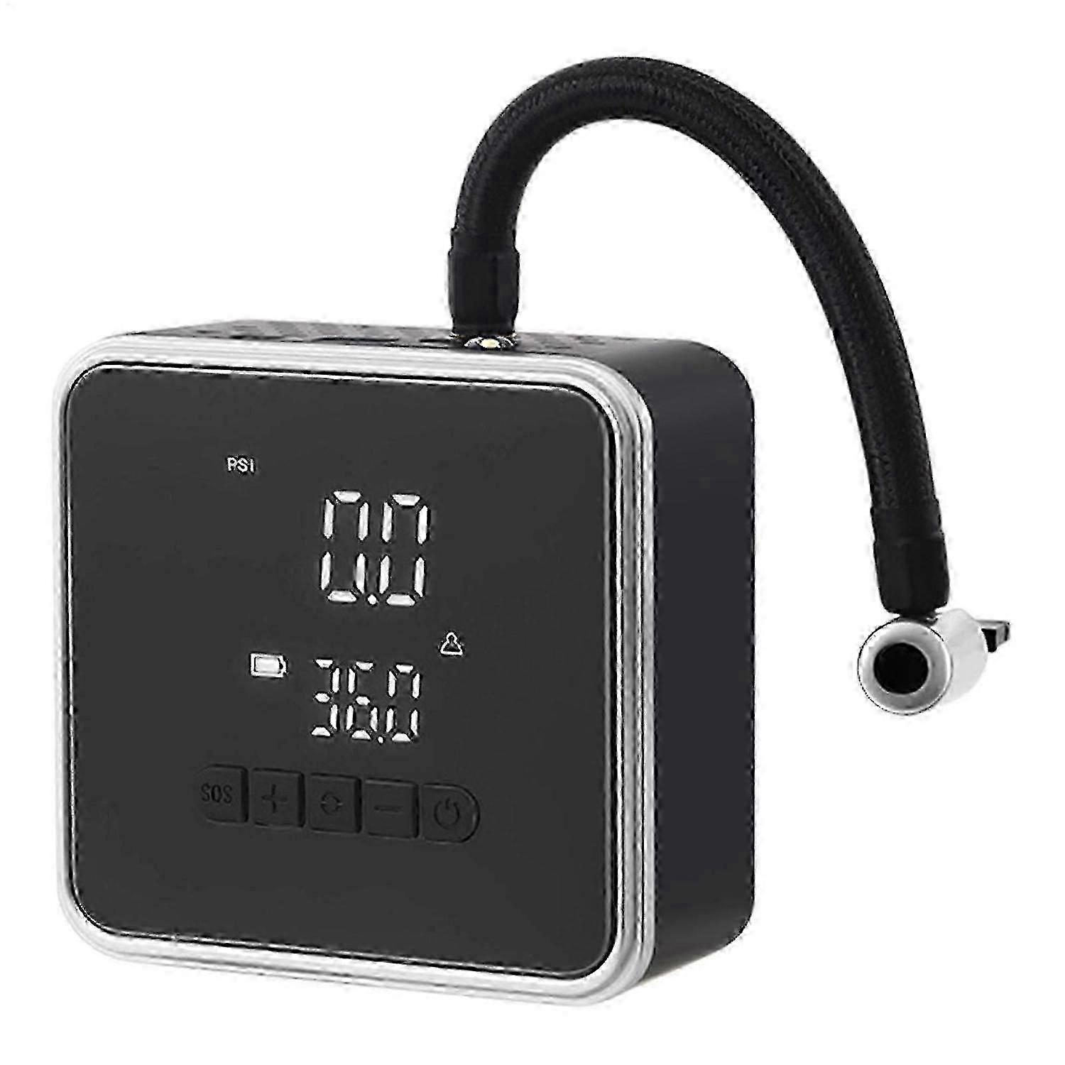 Portable Tire Inflator, Wireless Air Pump Digital Display Automatic Cordless Tire Inflator Compatible Women