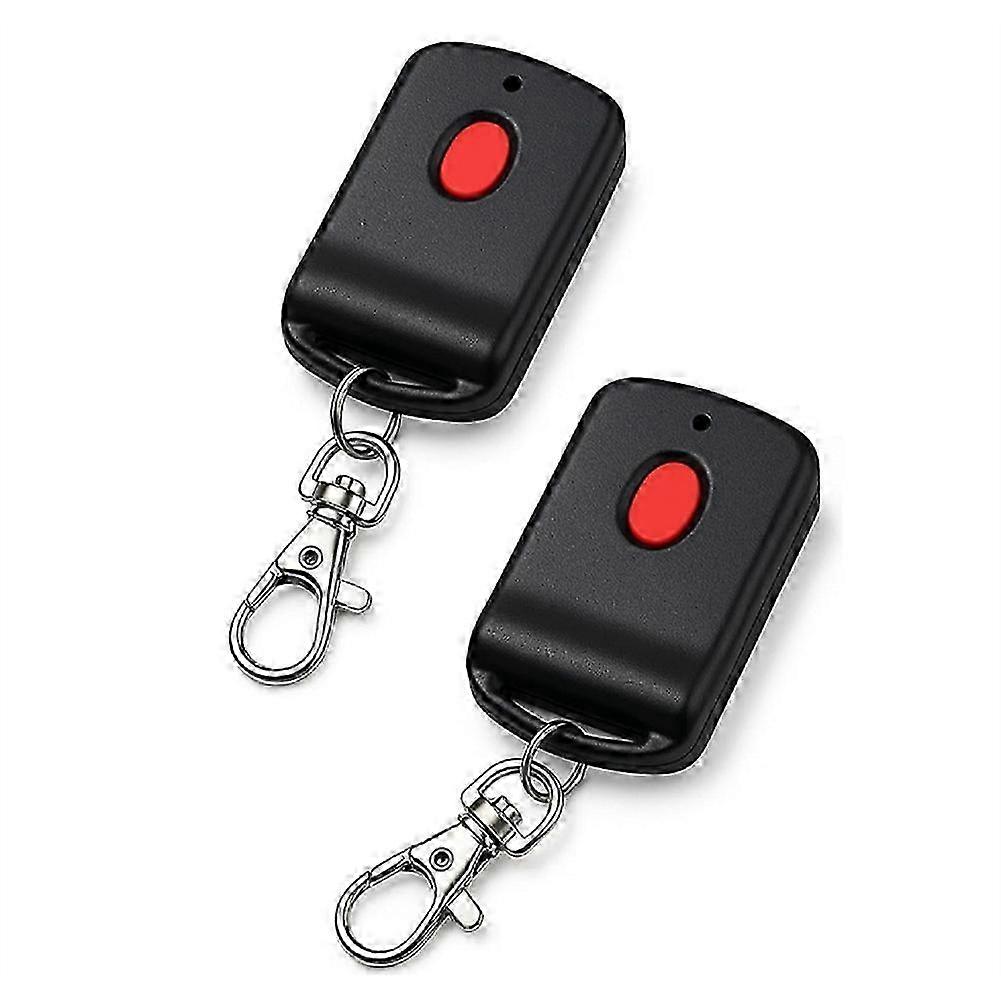 2pcs 300MHz 10 Dip Switch compatible Linear Multicode Garage Gate Door Opener Remote Control,Replace