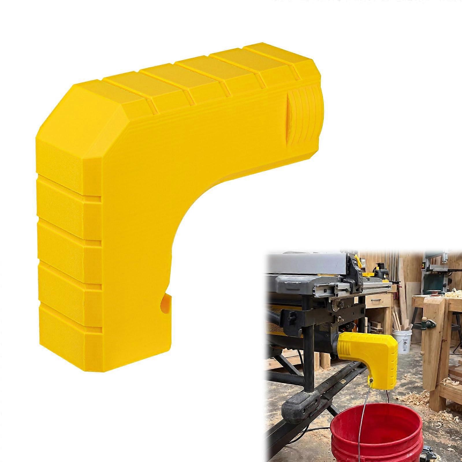 Dust Port Adapter for DeWALT DWE7485 Table Saw with Hook, SnapOn Dust Collection, Durable Build