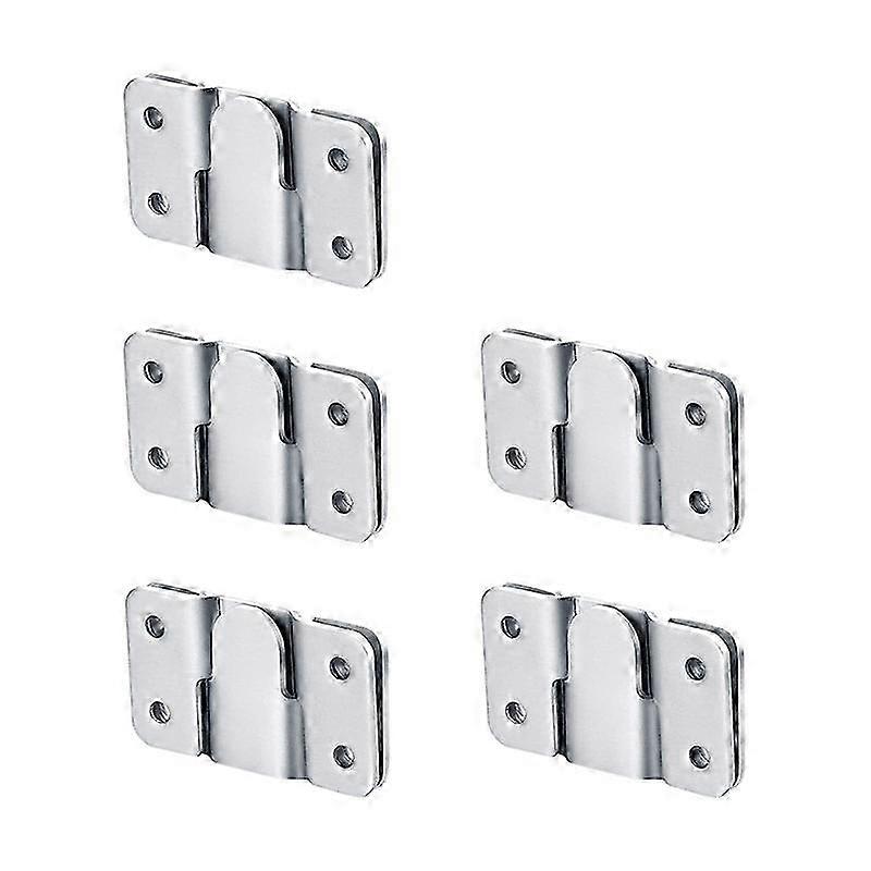 20Pcs Stainless Steel Z Clip Interlocking Flush Mount Bracket for Photo Frames