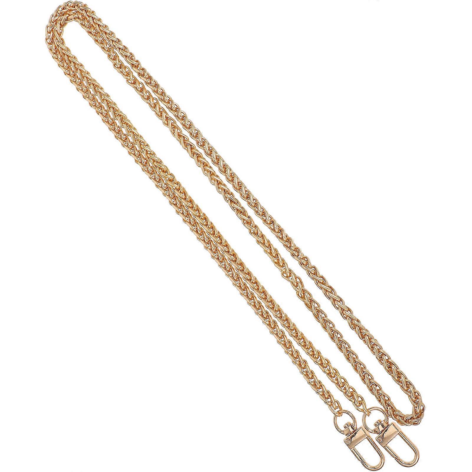 Purse Chain Replacement Metal Chain Strap for Shoulder Bag Chains with Clasps