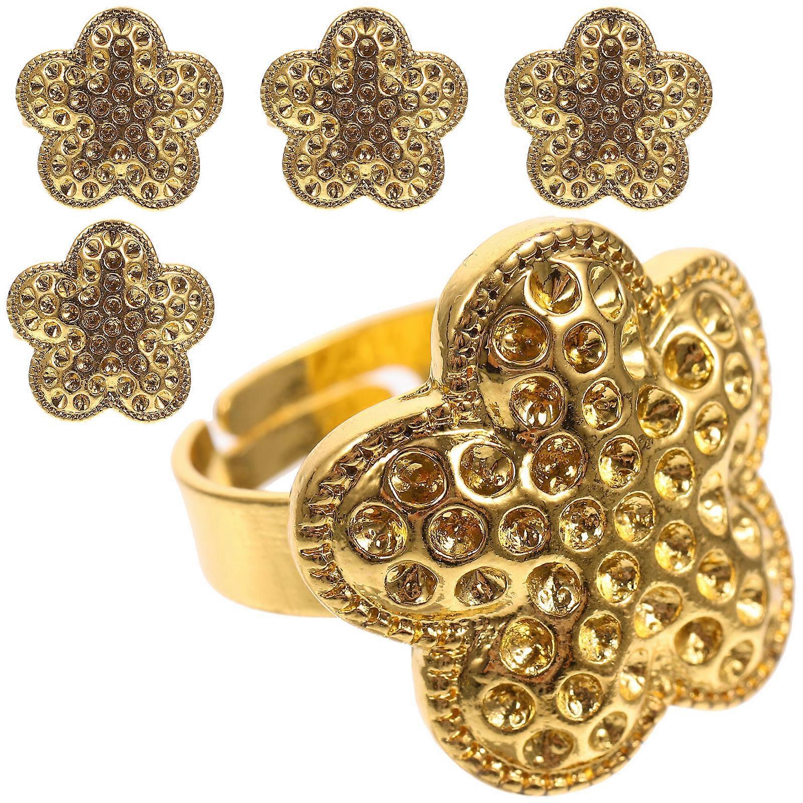 Thimbles for Hand Sewing Finger Protectors with 5Pcs Set