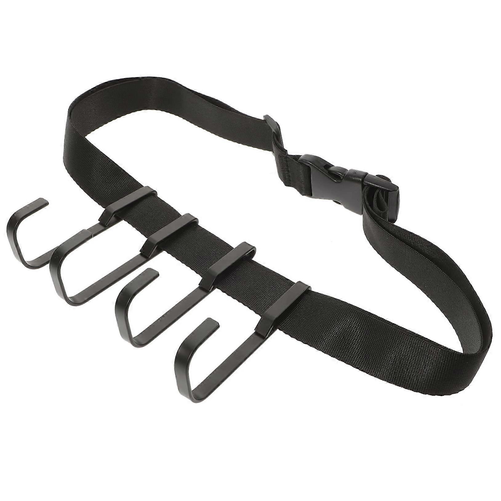 Tree Stand Hooks Strap for Hunting Gear, Easy Install Remove, MultiItem Outdoor Storage