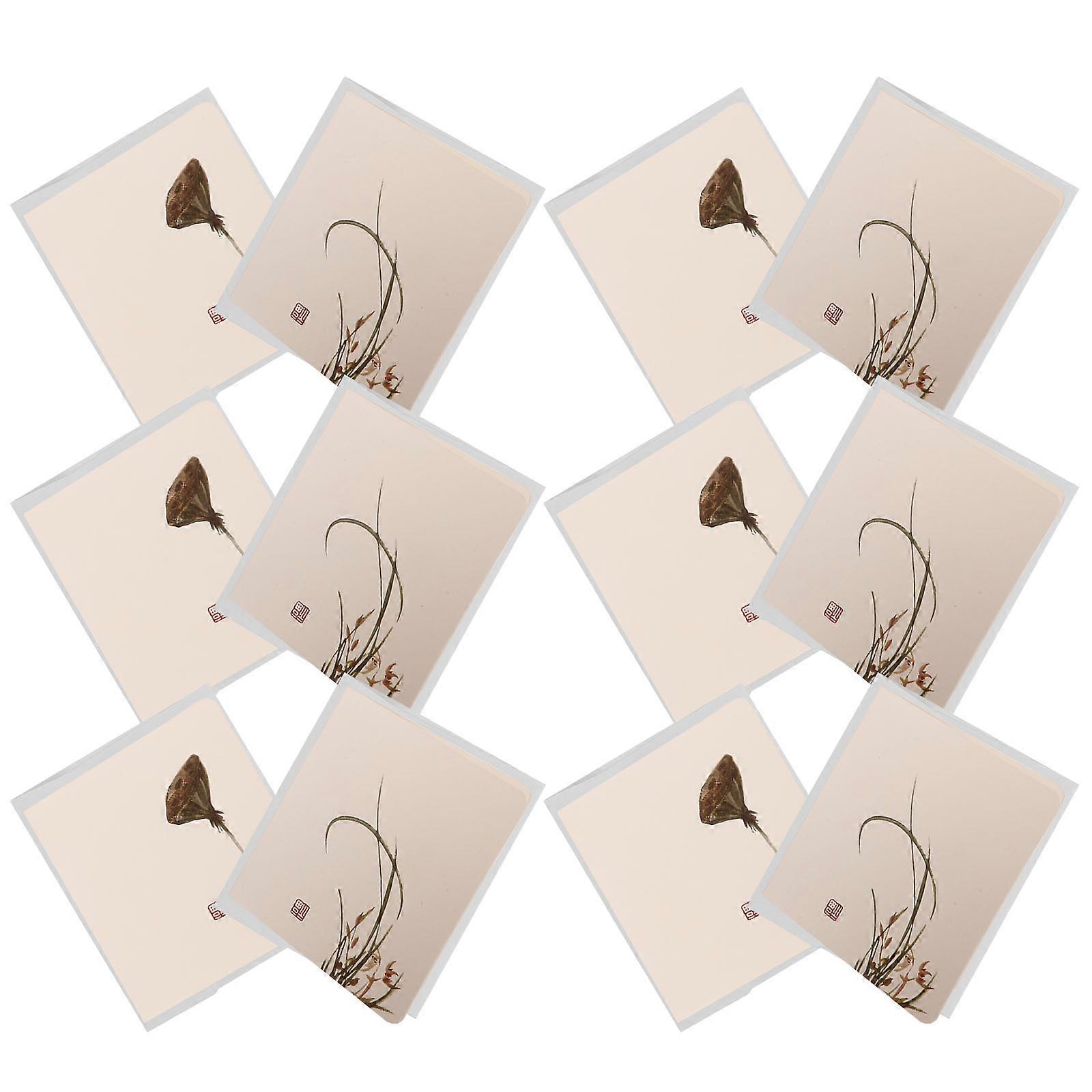 Chinese Style Greeting for Festival 24Pcs Handmade Blessing