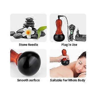 Elektrische rugmassager met warmtesteen en temperatuurregeling, Gua Sha massager voor het hele lichaam 26-27s
