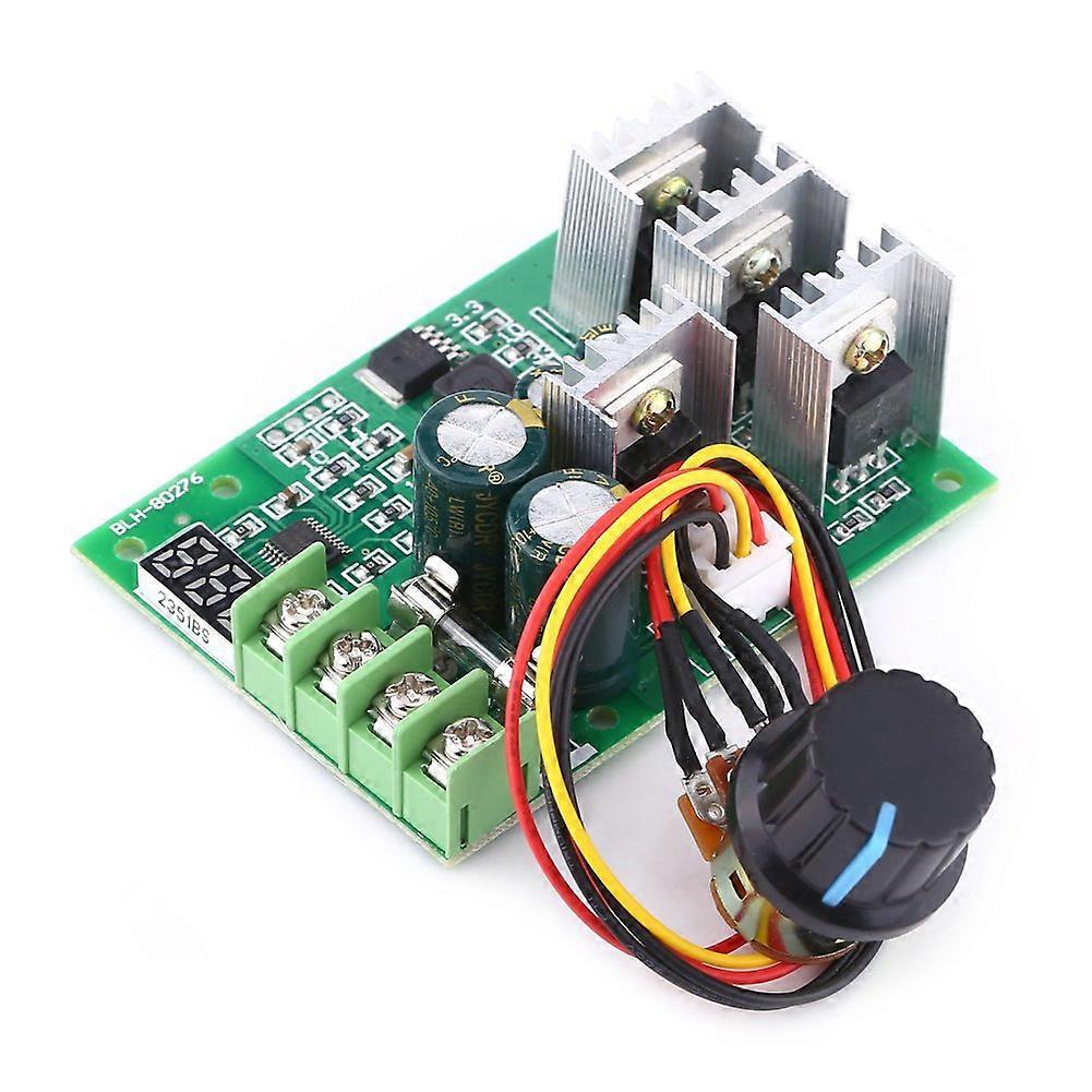 DC Motor Speed Controller 6V60V 30A PWM Driver with Digital Speed Display and  Power