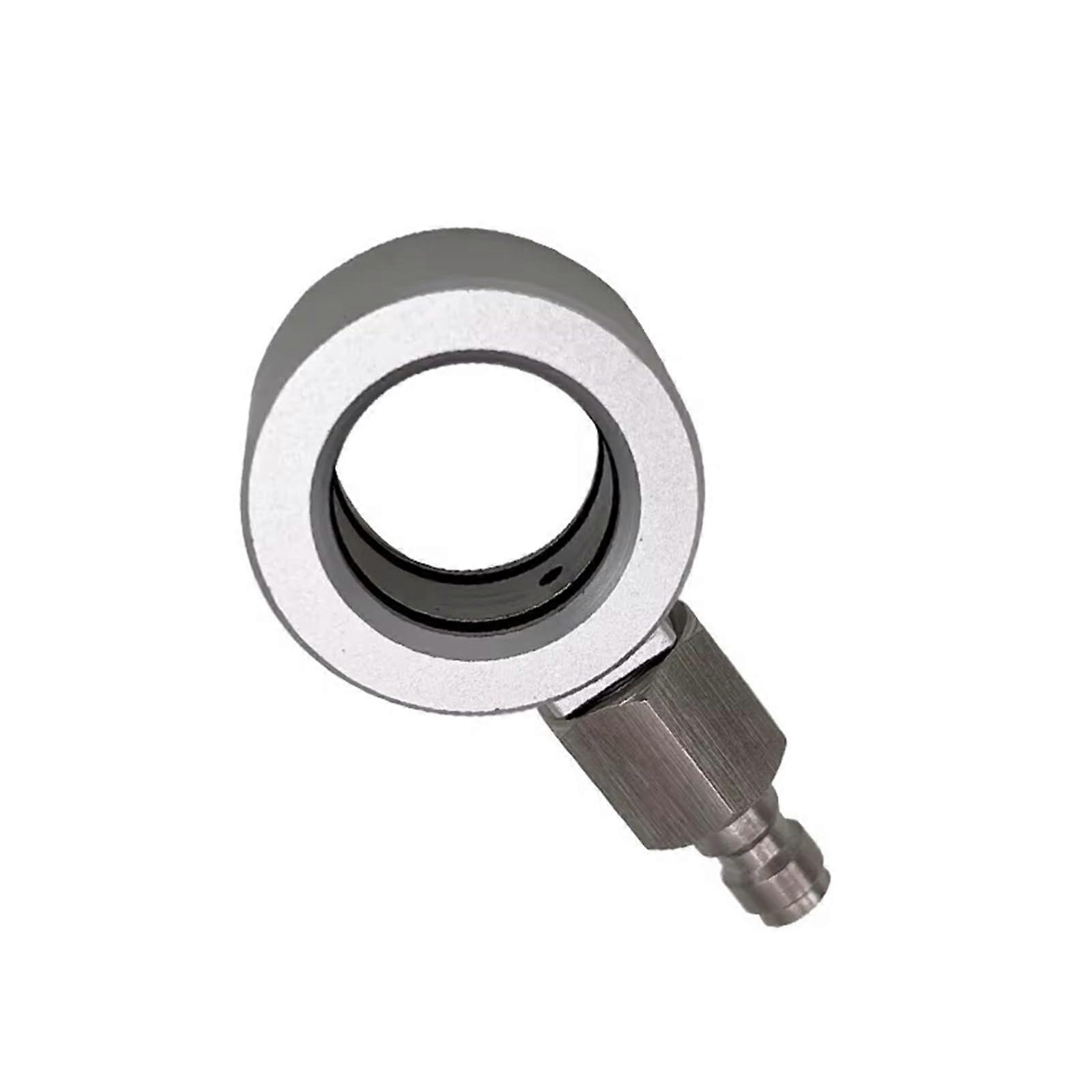 CO2 Refill Adapter LeakProof Quick Connect Durable Metal Soda Maker CO2 Connector for Beverages