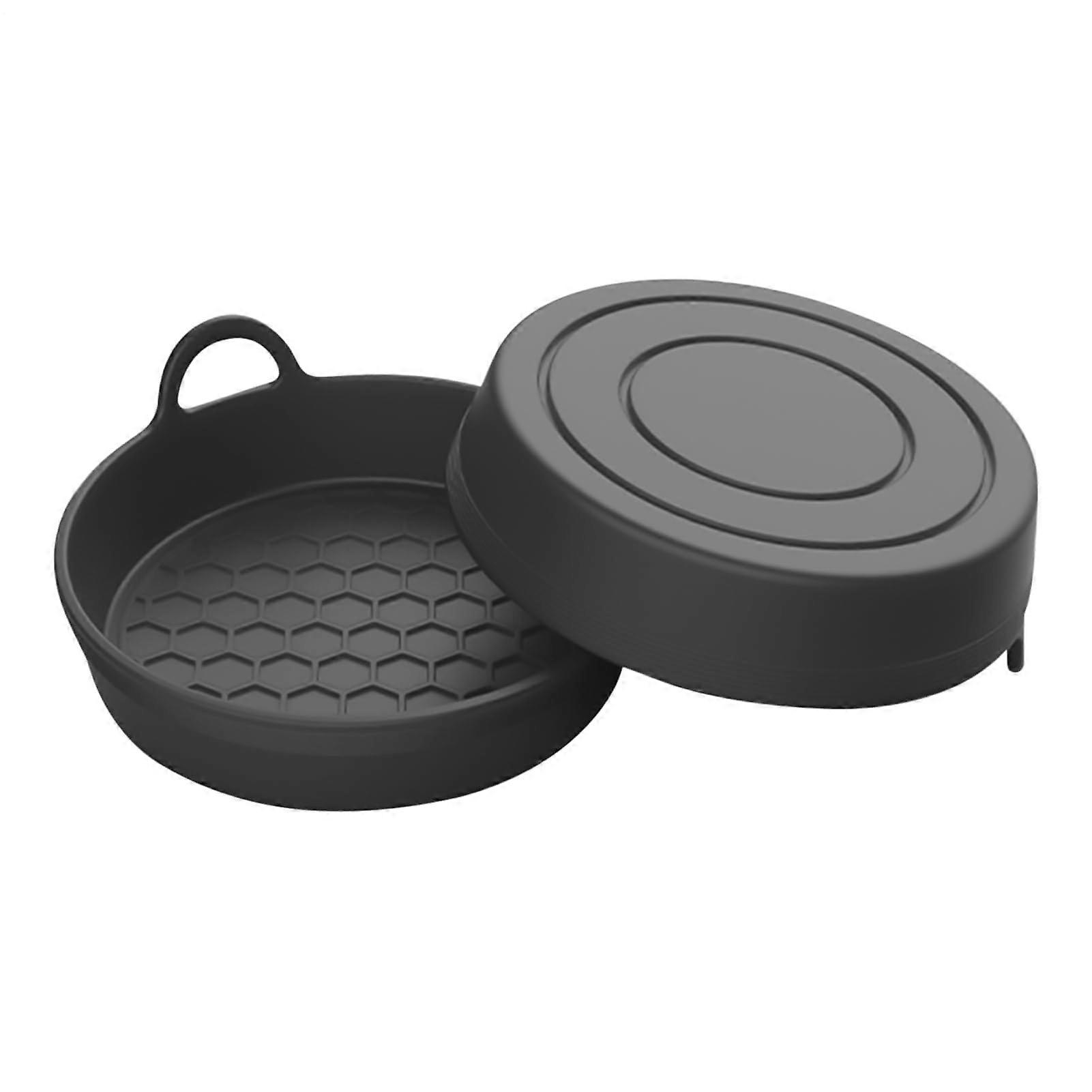 2 Pack NonSlip Silicone Car Cup Holder Insert with Secure Grip and Shock Absorption Design Black