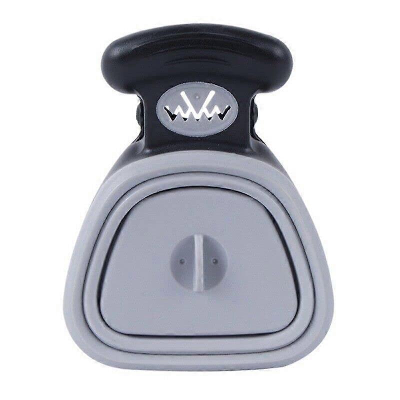 Pooper Scooper with Powerful Spring Action, Easy OneHand Dog Waste Pick Up Tool, Grey