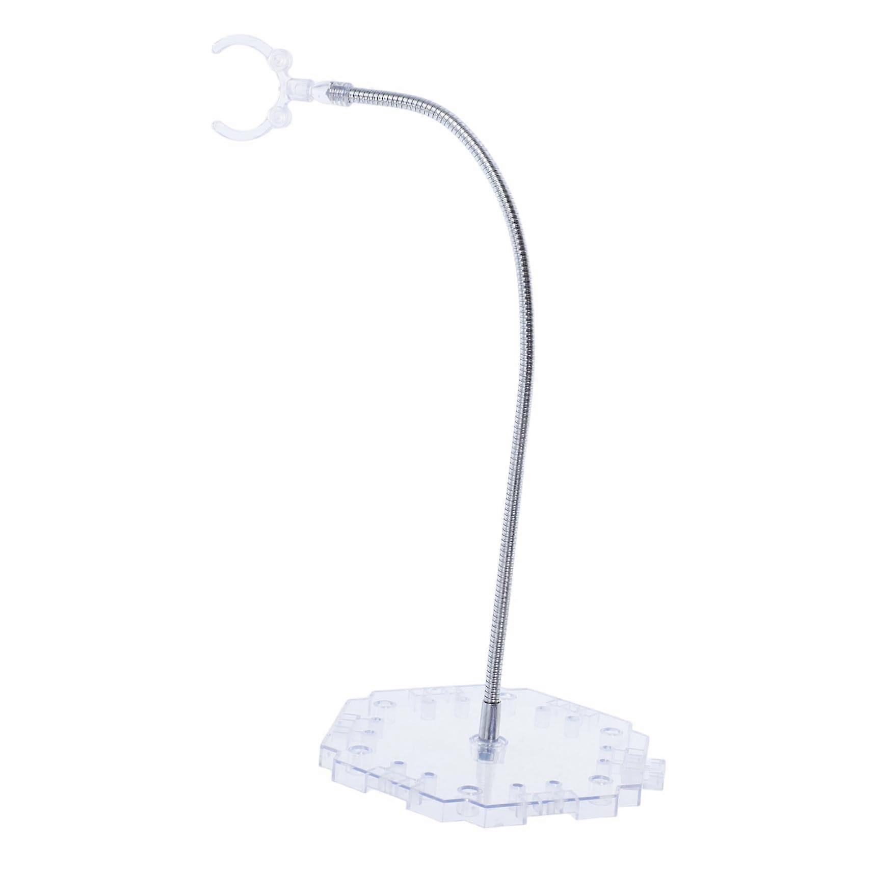 Adjustable Transparent Action Figure Display Stand with Stable AntiTip Support for Collectible Models
