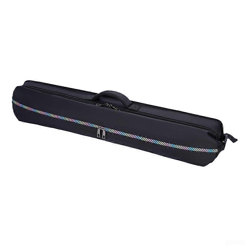 Billiard Cue Case with Adjustable Shoulder Strap, Oxford Cloth, Accessory Storage Compartments