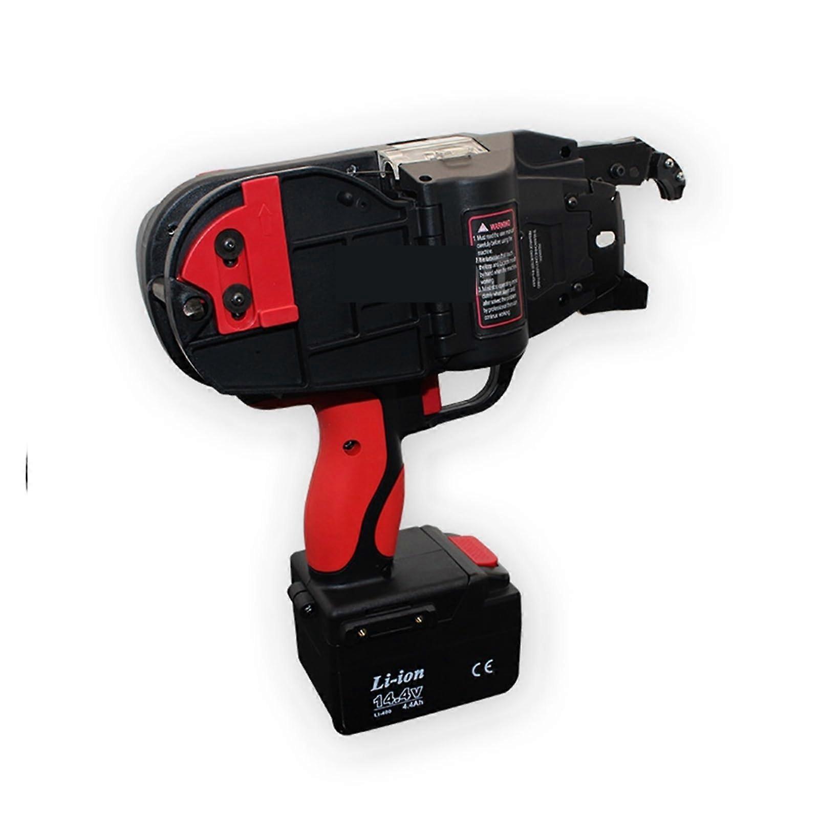 Automatic Rebar Tying Machine 14.4V Cordless Tool 445mm Speed Knot Adjustable Tension