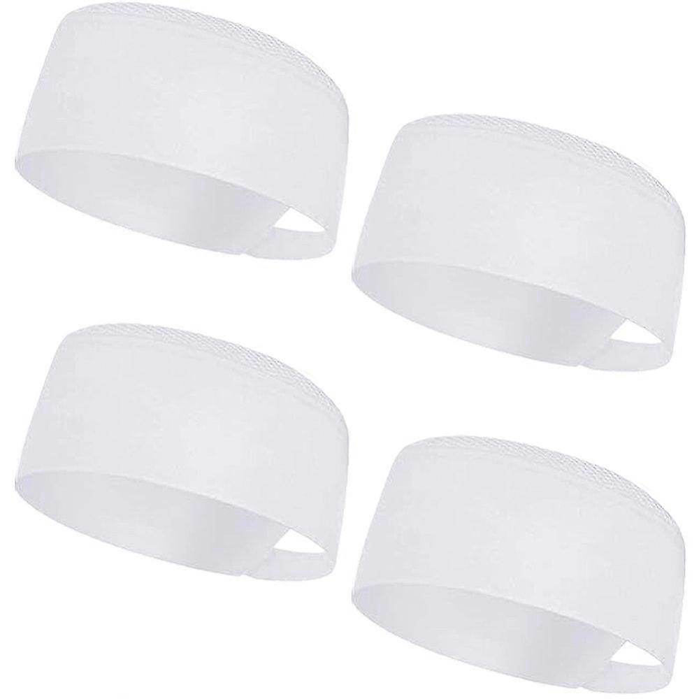 Adjustable Polyester Chef Hat Cooking Hats for Men White 190x87mm Inner Diameter: 190mm