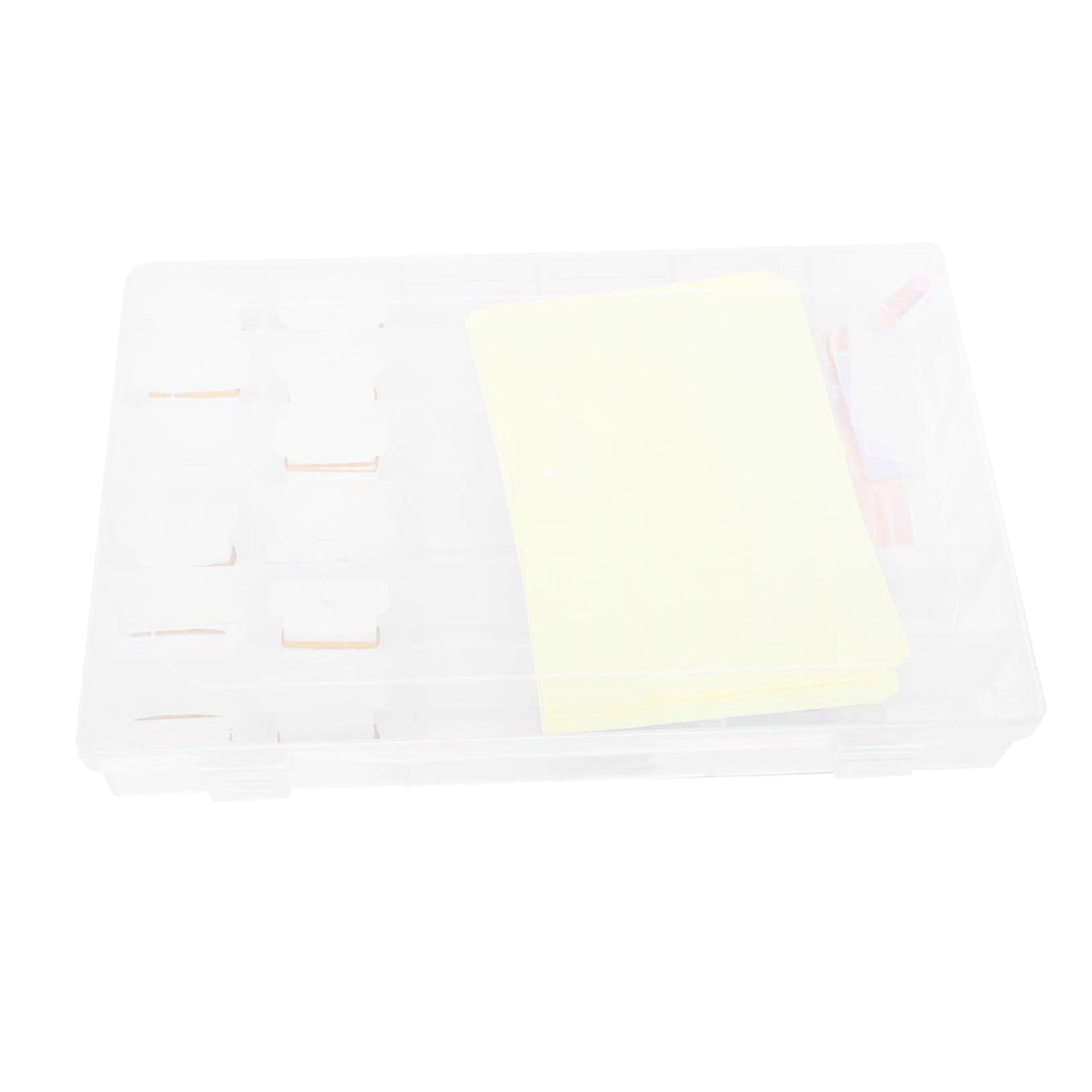 Embroidery Floss Organizer Box with Bobbin Winder Kit for Cross Stitch Thread Storage and Easy Labeling