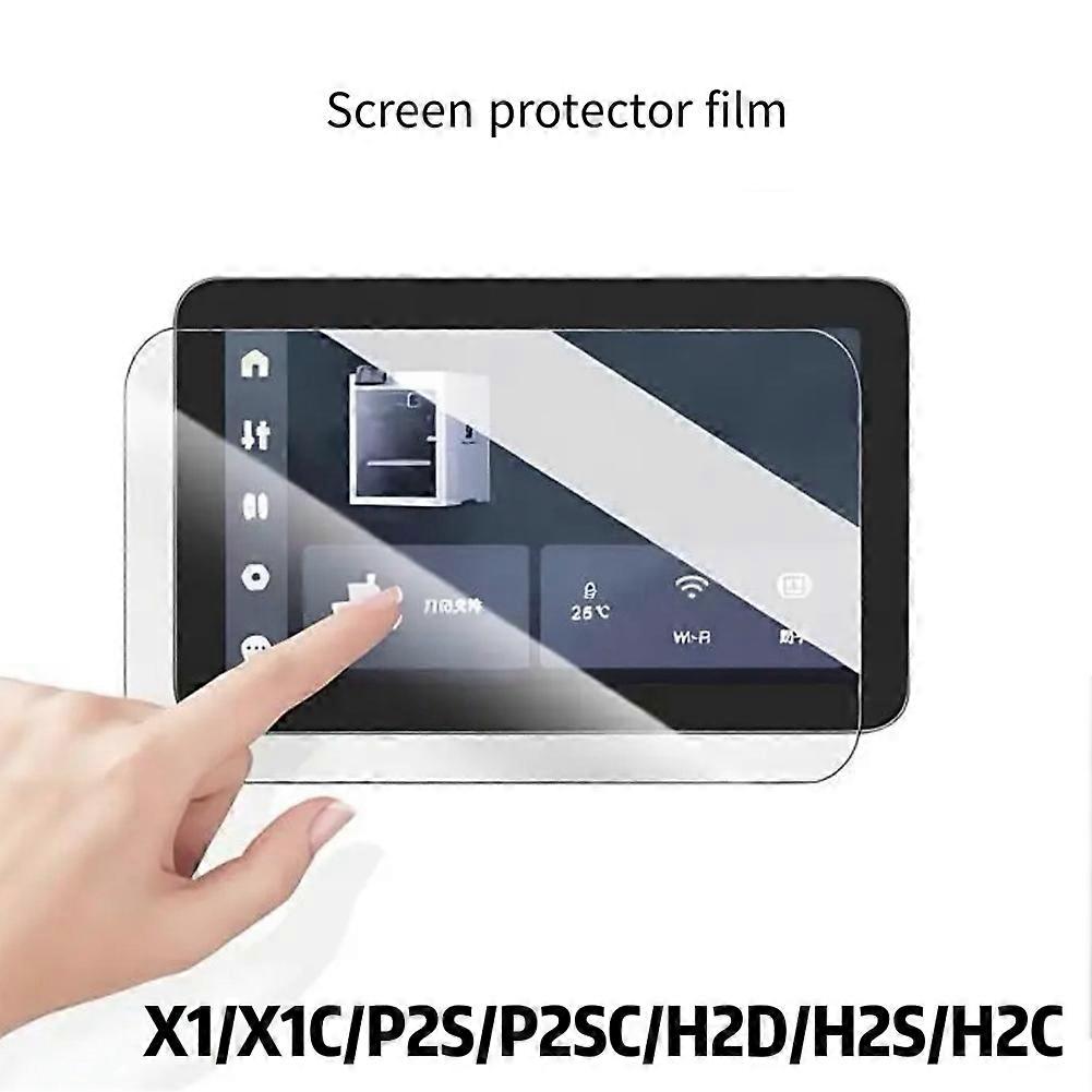 5pcs for Bambu Lab X1C/P2S/H2D/H2S/H2C 3D Printer Screen Protector Scratch-Resistant Wear-Resistant Touch-Sensitive