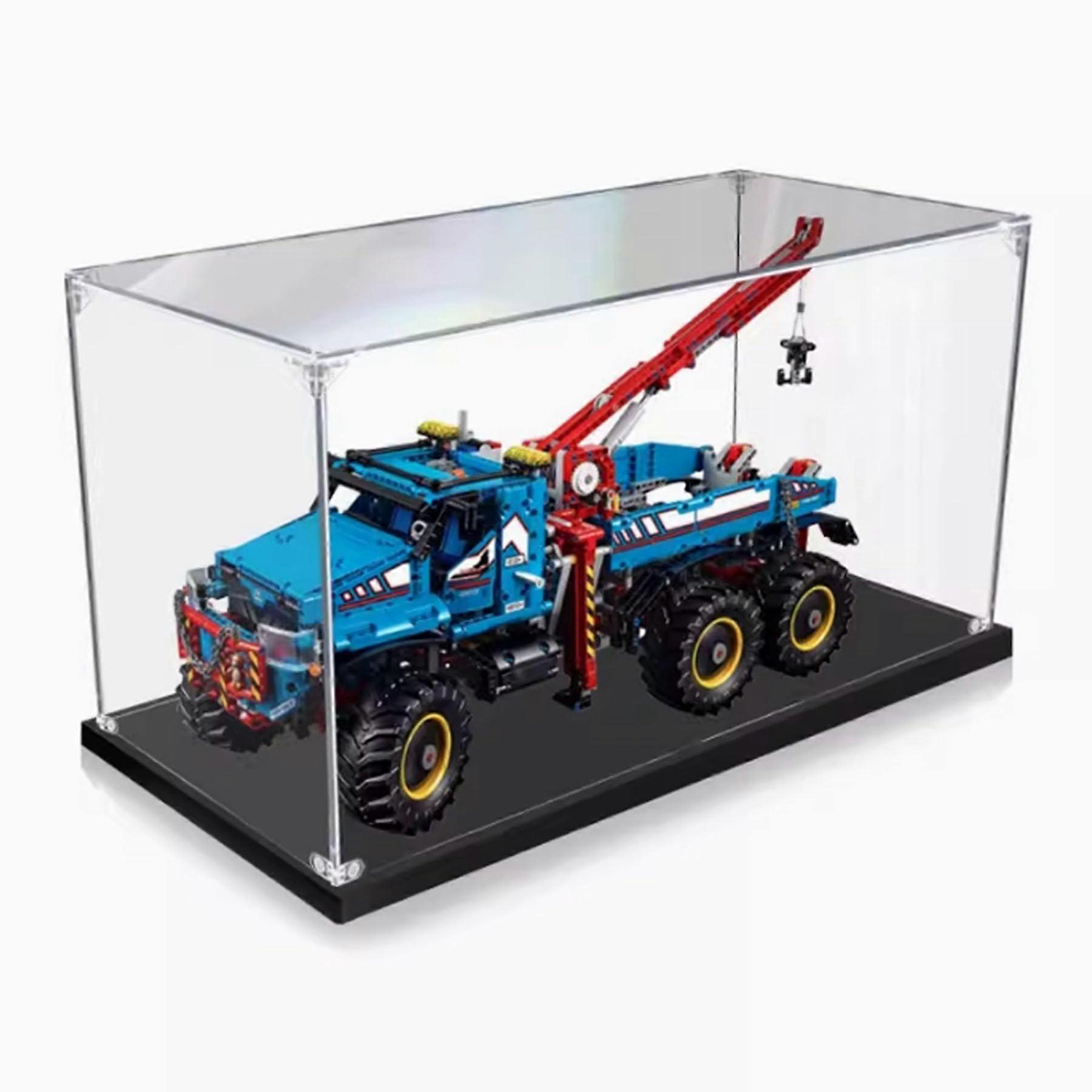Transparent Acrylic Display Case for  42070 RC Buggy, Dustproof Crystal Clear Showcase (2mm)