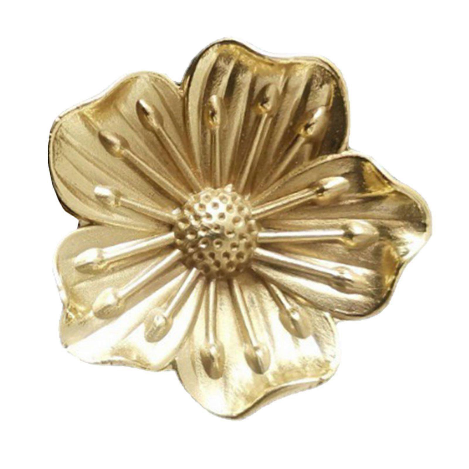 1pc Flower Small Pull Handle Cabinet Pull Handle Drawer Door Knob Cupboard Knob