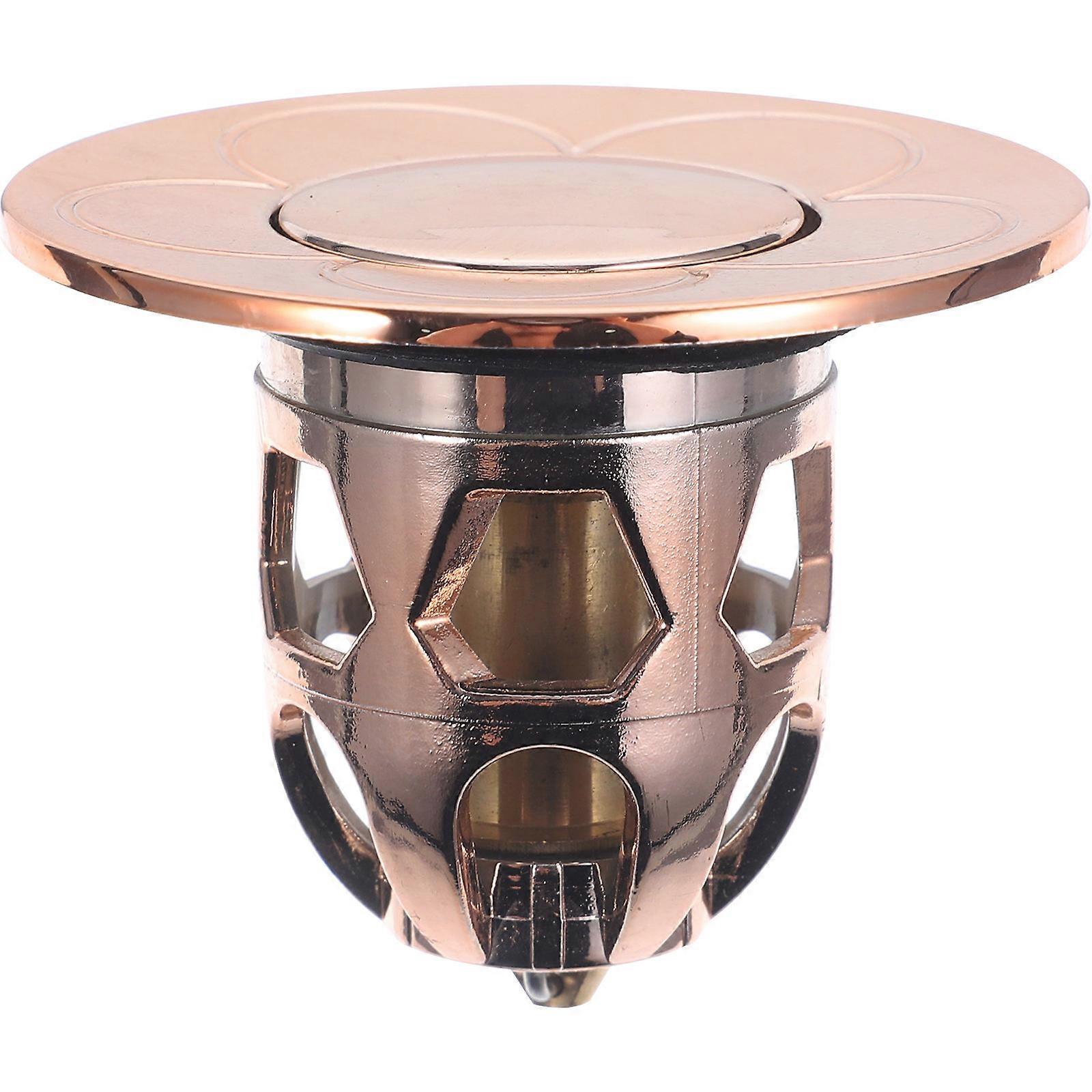 Bathtub Drain Plug Copper Sink Stopper for Basin Use Easy Installation