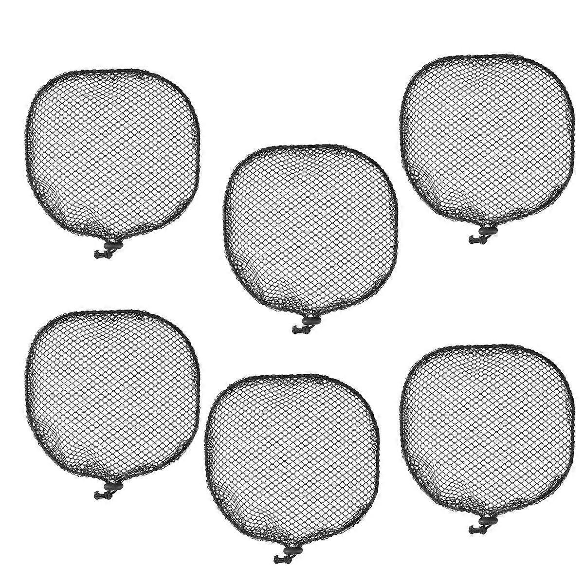 Net Liner Weaving Cap Soft and Comfortable for Human Head 6Pcs