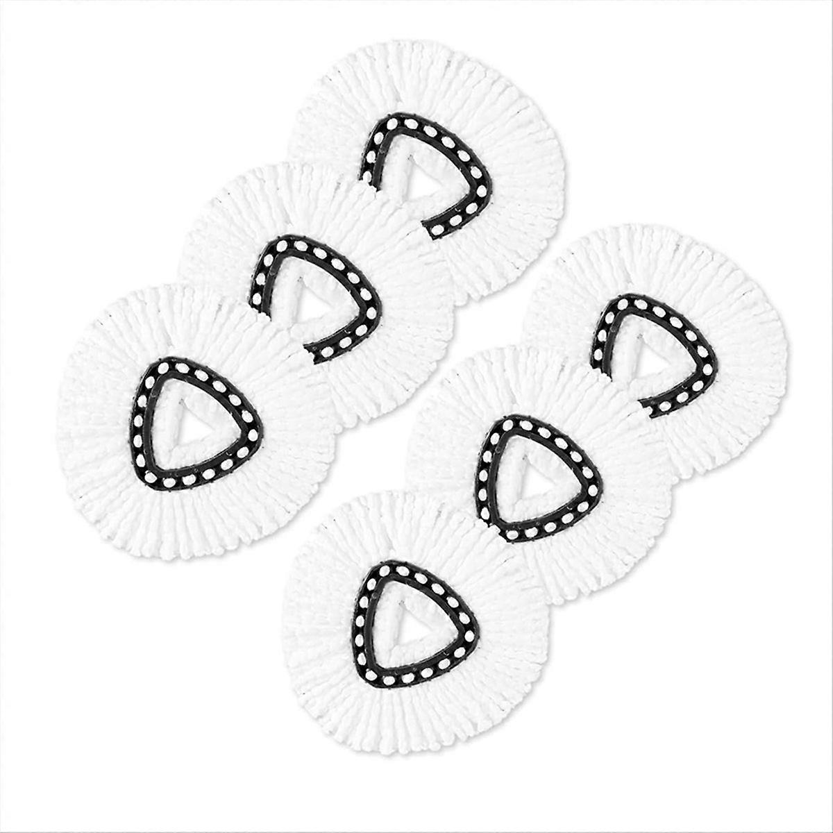 6PCS Mop Heads Replacements, Replacement Head Deep Cleaning Machine Washable and Easy-to-Replace for O-Ceda