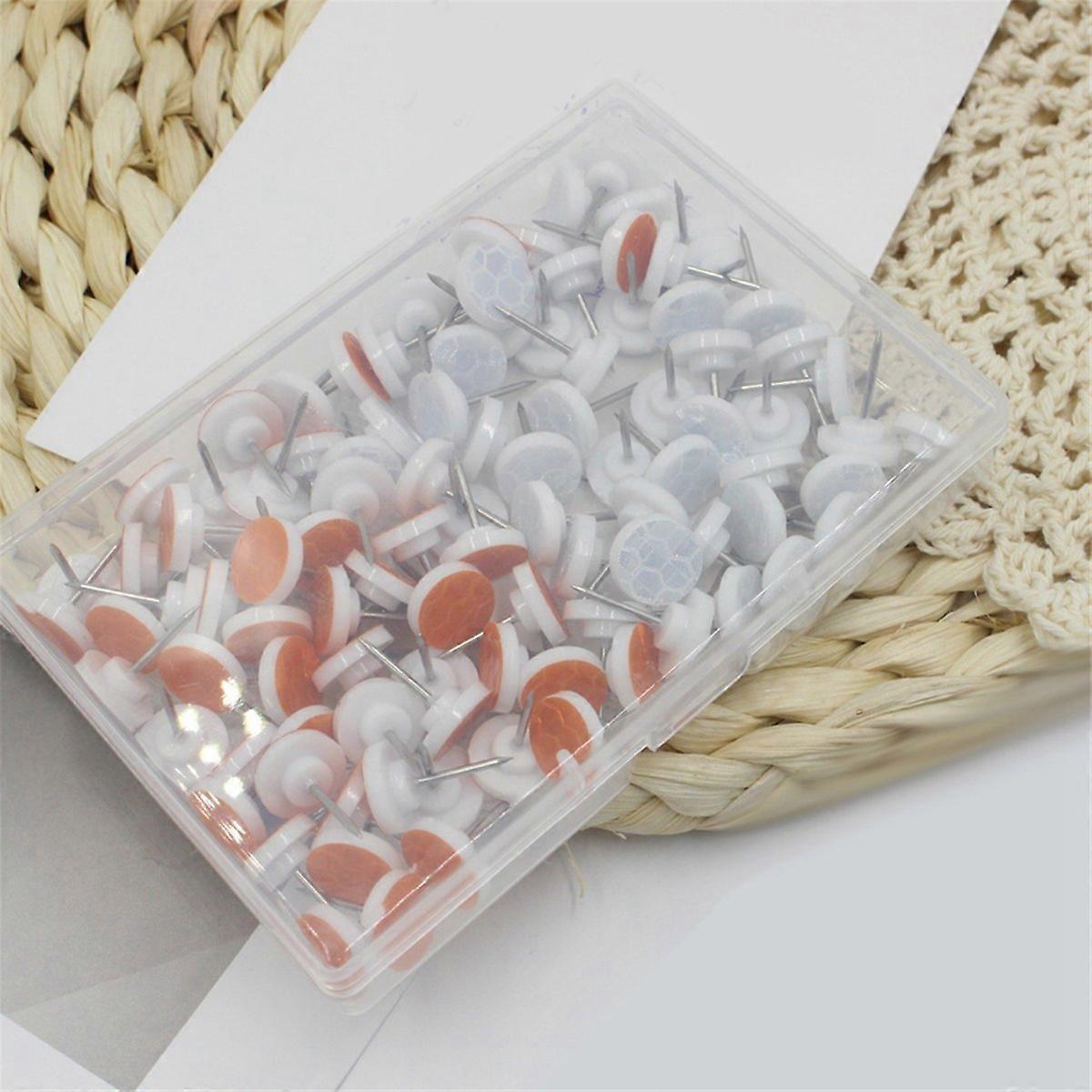 100pcs Reflective Tacks for Trail Marking, Reflective Trail Tacks