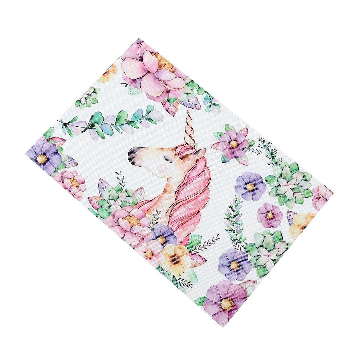 Heat Insulation Table Placemat for Home Use 2Pcs Garland Set