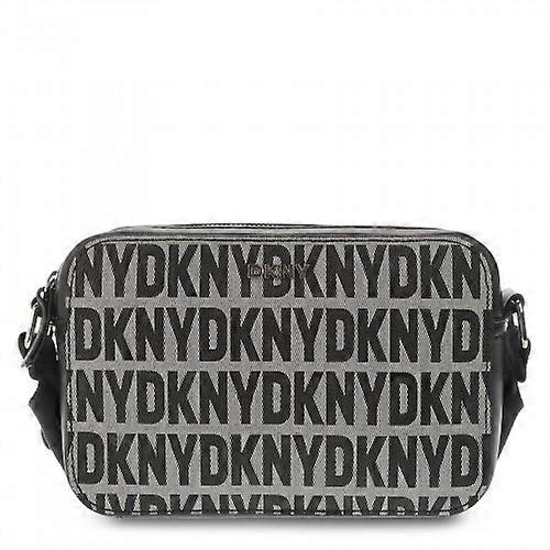 DKNY Tutu Logo Double Zip Crossbody Bag