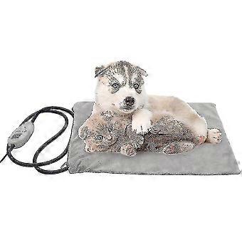 Tapis chauffant pour animaux 40x30cm, imperméable et résistant aux morsures, pour chiens et chats, spécifications européennes - XY