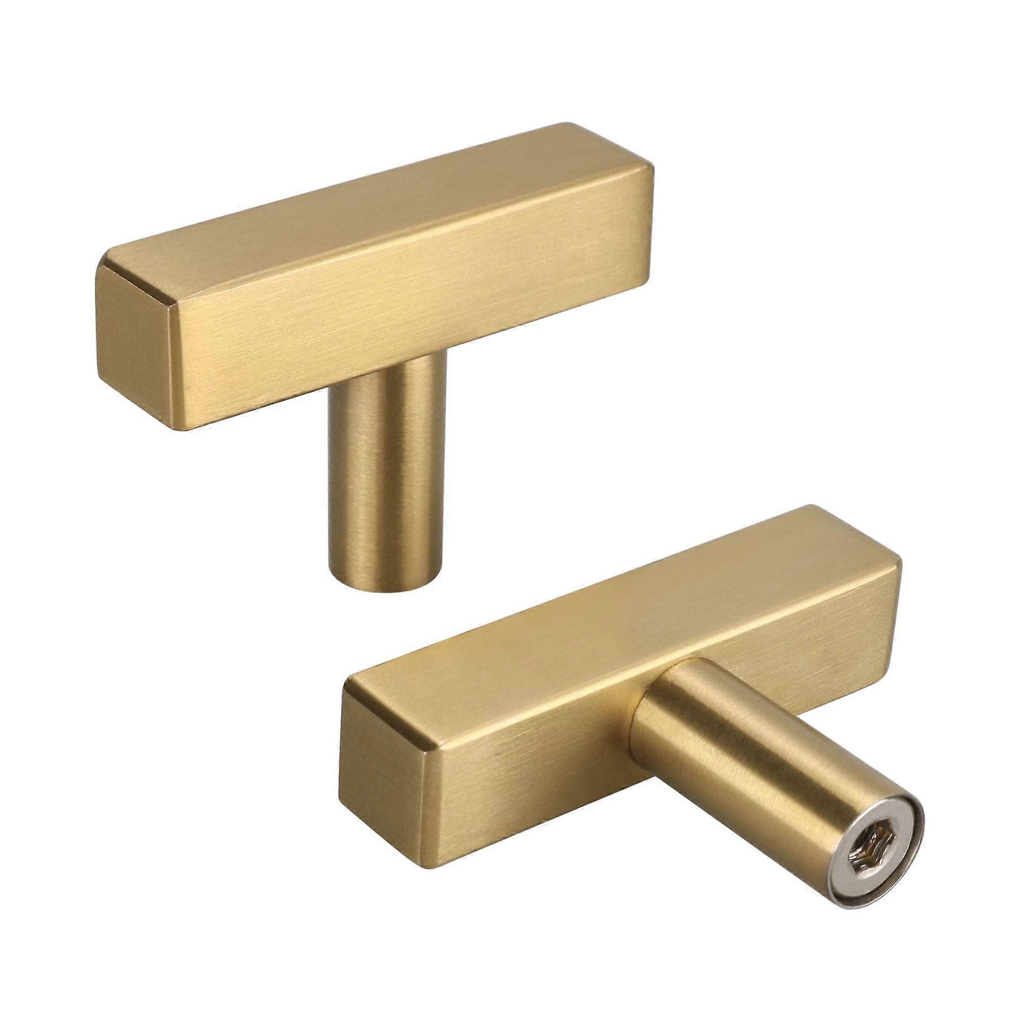 Matte Black Cabinet Hardware Stainless Steel Drawer Knobs 30 Pack - Kitchen Cabinet Door Knobs