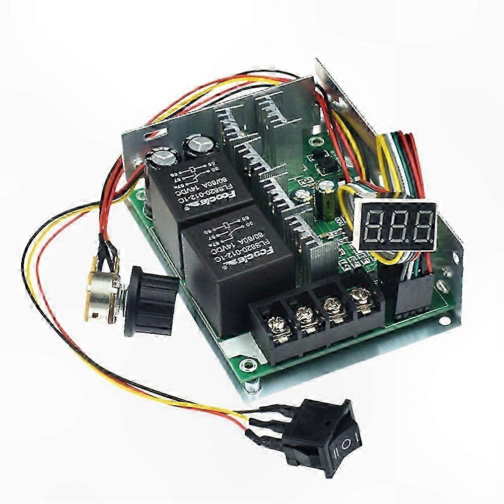 Digital PWM DC Motor Speed Control Module with Adjustable 0-100% Drive Input Max 60A