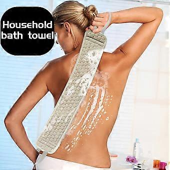 Silicone Body Scrubber Back Scrubber for Shower,Back Brush Extra Long Exfoliating Body Scrubber with Handle for Men and Women
