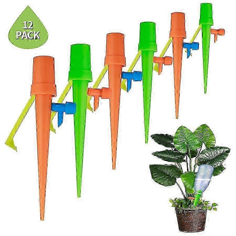 Automatic Garden Watering Solution - 12pcs Adjustable Flow Drip Devices