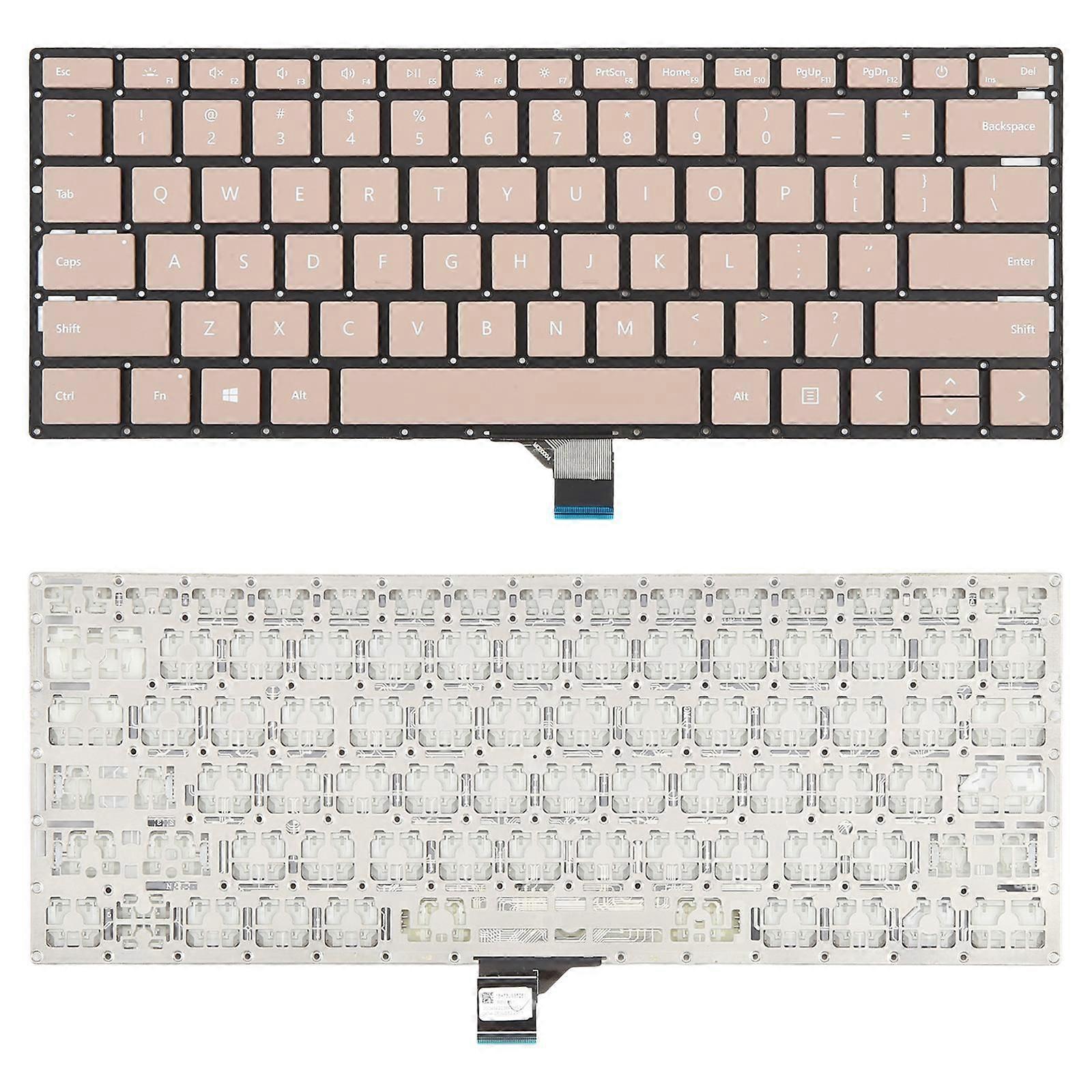 US Version Keyboard For Microsoft Surface Laptop 3 / 4(Gold)