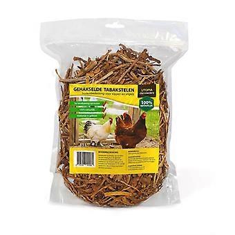 Utopia Shredded Tobacco Stems 3.5 Ltr - Blood and Feather Lice Deterrent