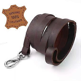Pet Dog Lead Lead Heavy Duty Leather Leash 6 FT Walking/Traini