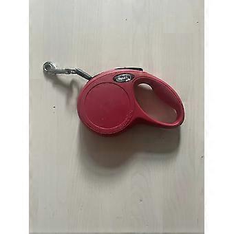 Classic Tape Extra Small 3m Red Retractable Dog Leash Lead Dogs Up To 12kg