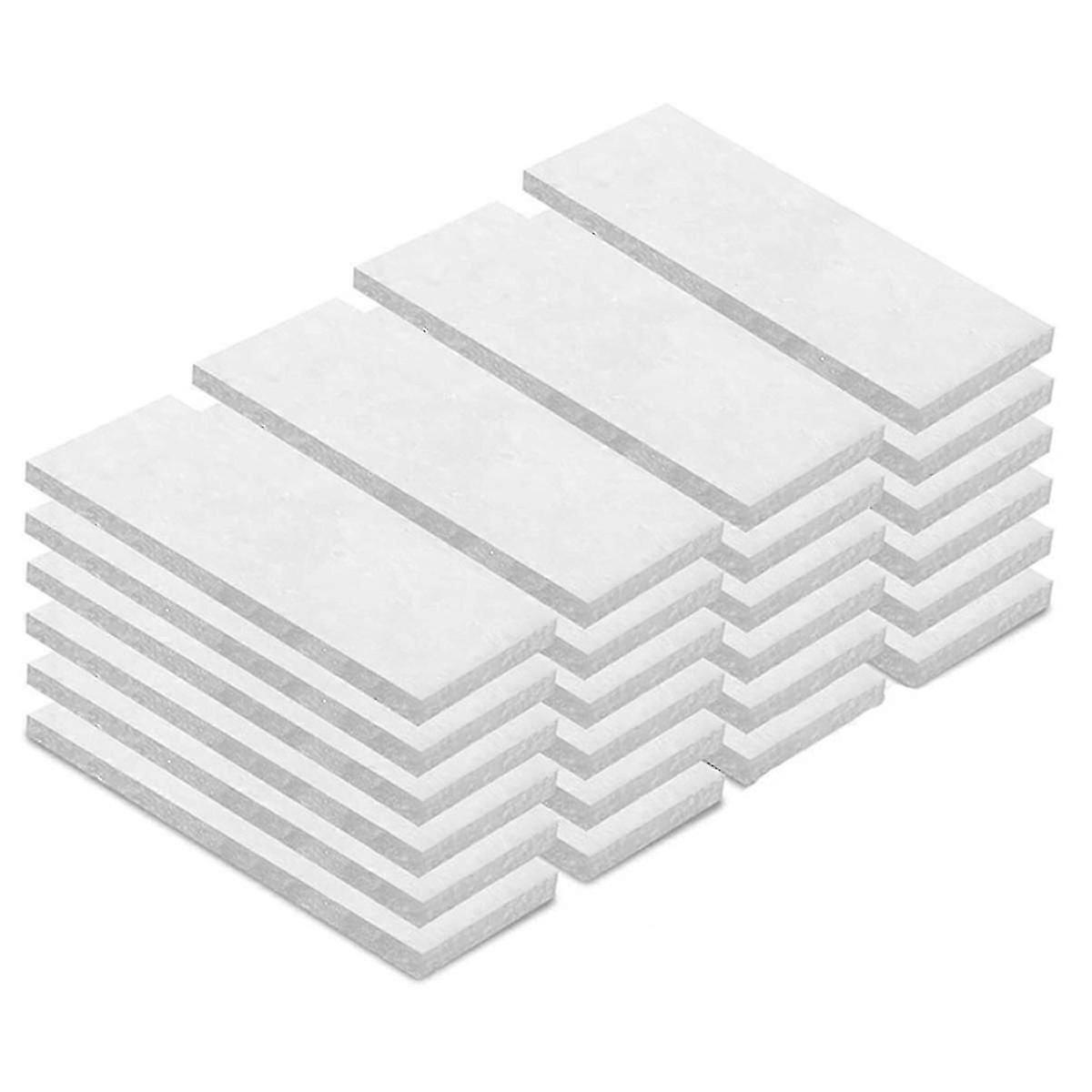 24 Pcs Ceramic Wool Wick compatible with ,Flammtal to Extend Burning Time,compatible with Table Top Firepit