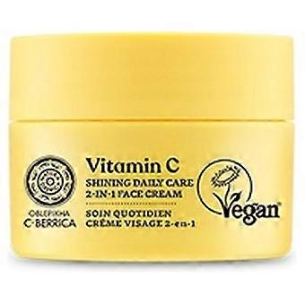 Brightening facial cream 2 in 1 daily care 50 ml of cream