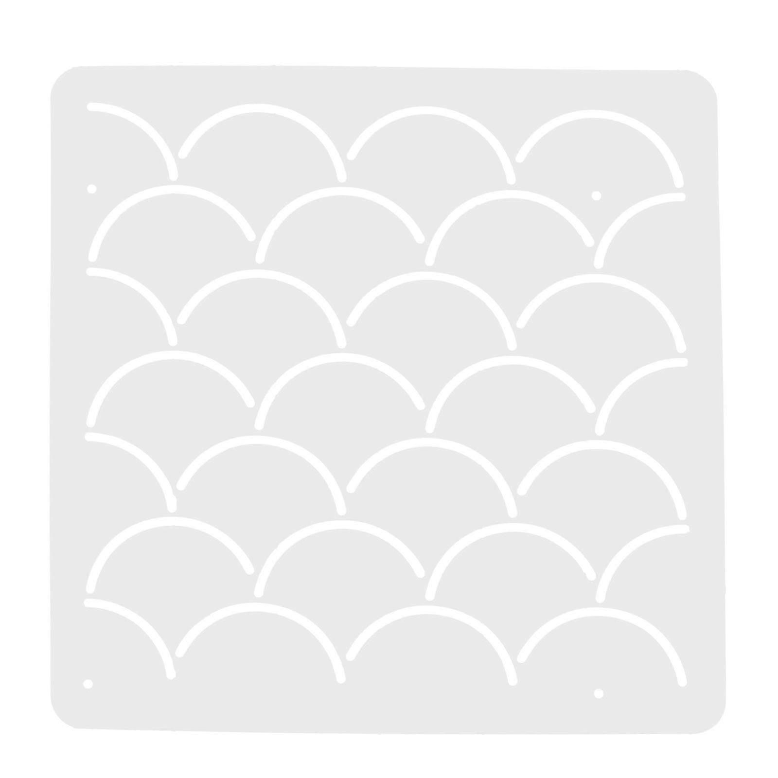 Plastic Quilting Template Patchwork Embroidery Template DIY Sewing Tool