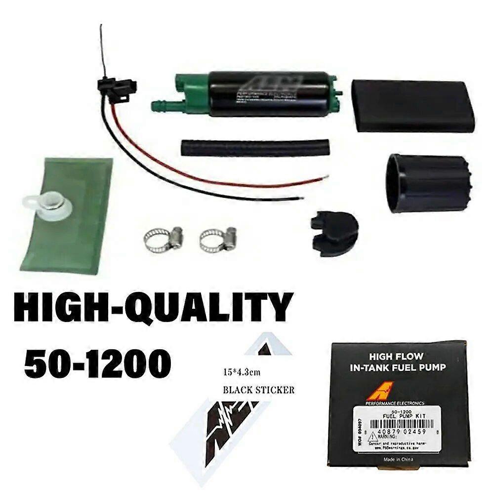 50-1200 High Flow For E85 340LPH 39mm Fuel Pump Kit for Walbro GSS342 50-1200with for AEM Stickers