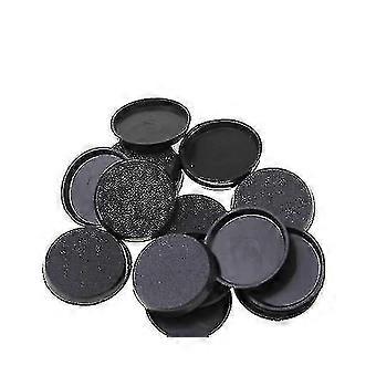60pcs / 32mm runde baser for miniatyr wargames bordspill
