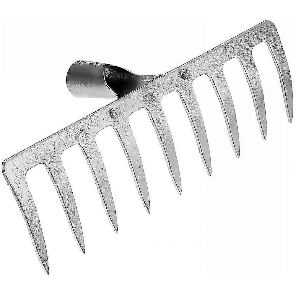 Heavy Duty Garden Rake Head Iron Rake Head Replacement