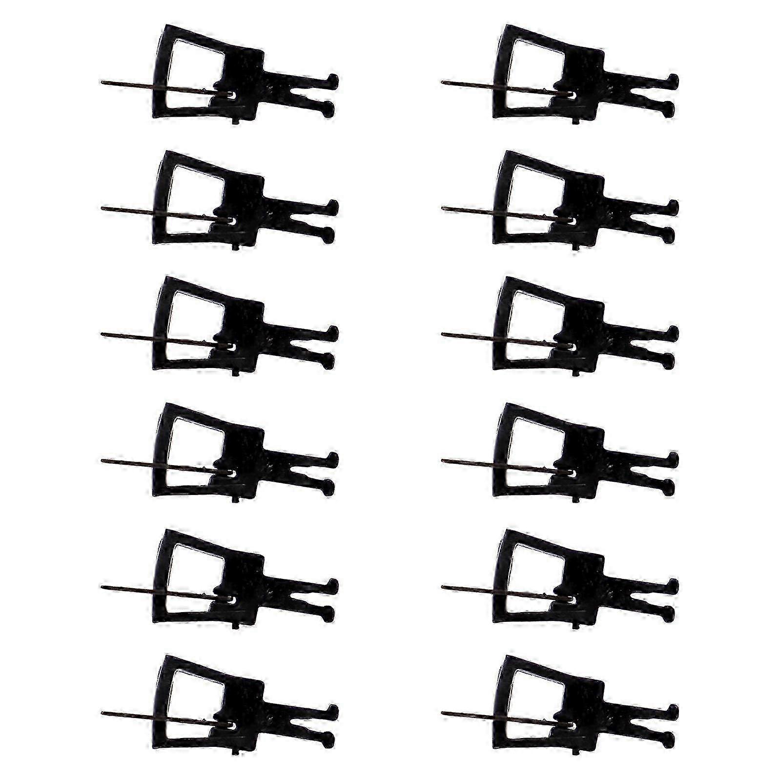 12Pcs Model Trains HO Scale Coupler Hooks Hobby Train Accessory compatible with 1:87 DIY