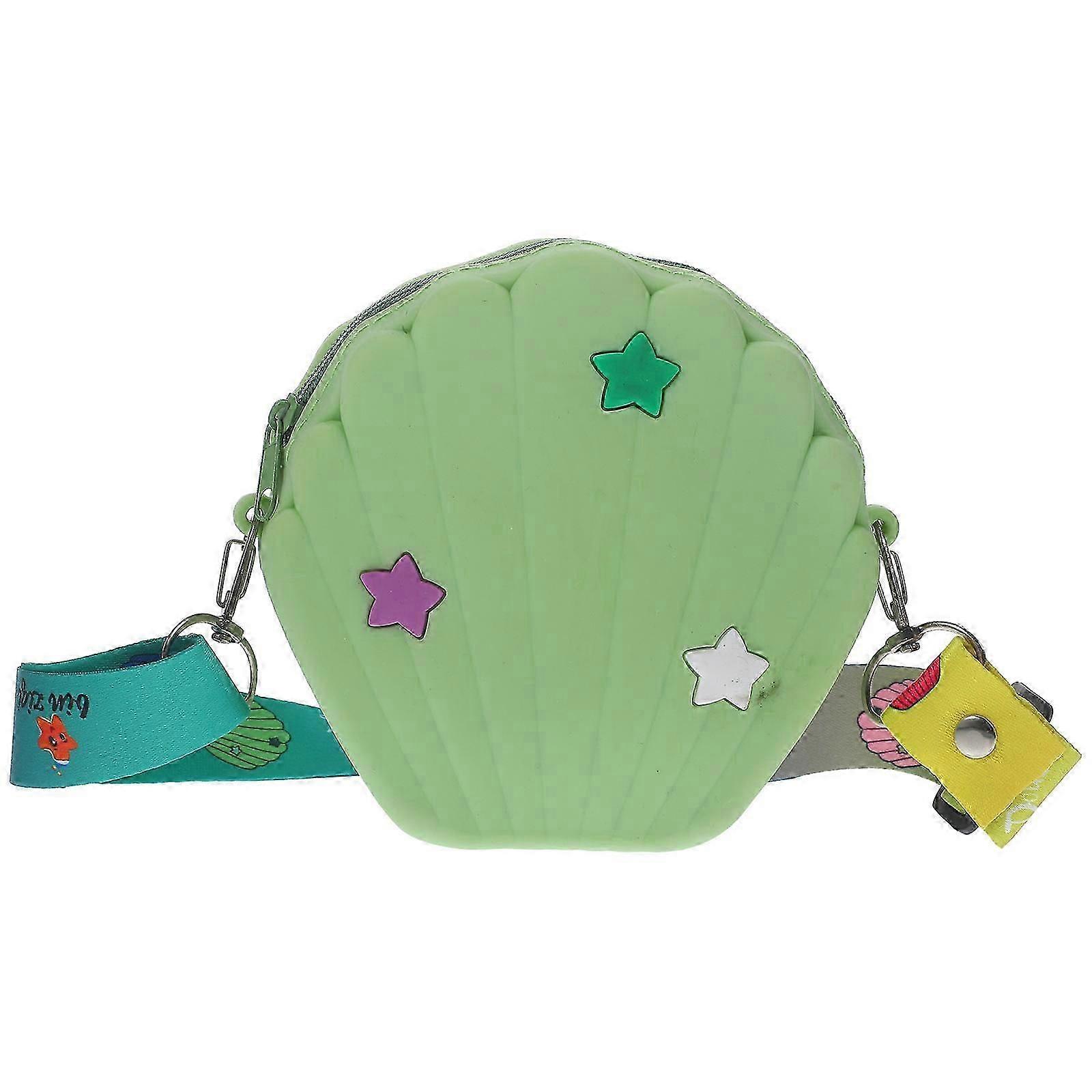 Crossbody Trendy Shell Shape Pouch for Storage 1Pcs Pink Shoulder Bag